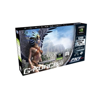 PNY GeForce 6 6200 AGP8x 256MB