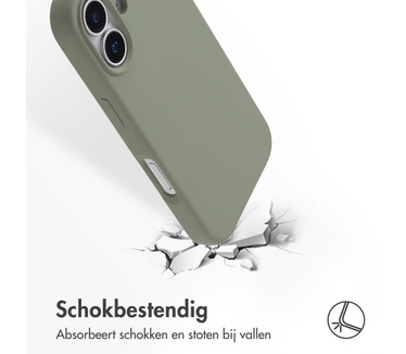 Accezz Liquid Silicone Backcover met MagSafe