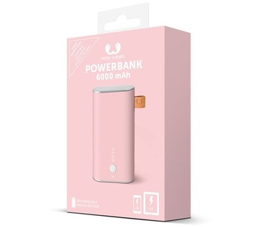 Fresh 'n Rebel Powerbank 6000mAh Roze