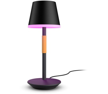 Philips Hue Go draagbare tafellamp - Zwart/Oranje