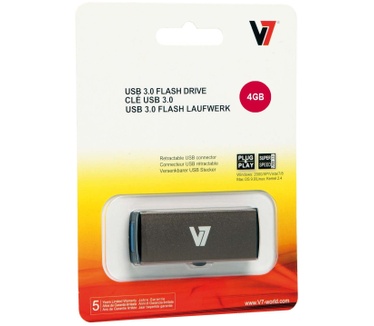 V7 8GB USB 3.0 8GB Grijs