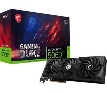 MSI GeForce RTX 5060 Ti 8G GAMING DUKE 3X OC