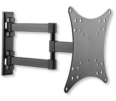 Techly Wall Mount for TV LCD LED 23-42" 3 Joints Tilt Black