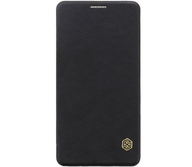 Nillkin Qin PU Leder Book Case voor Microsoft Lumia 950 - Zwart