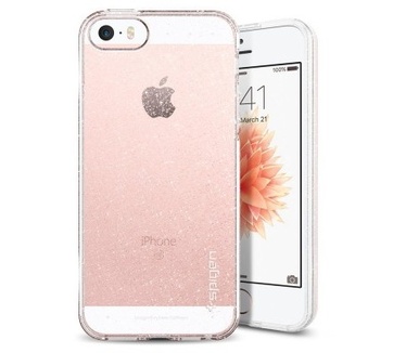 Spigen Apple iPhone 5/5S/SE Liquid Crystal Glitter Transparant