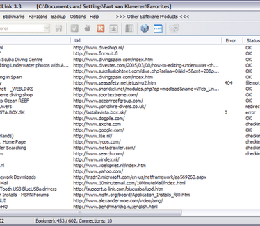 AM-DeadLink 3.3 screenshot (481 pix)