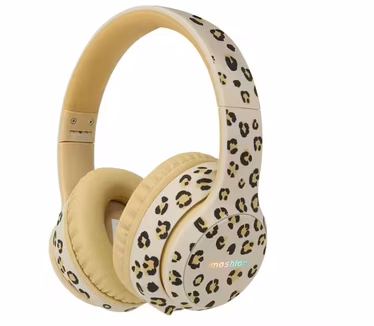 Imoshion Draadloze Kinderkoptelefoon, LED Light Leopard Multi-color