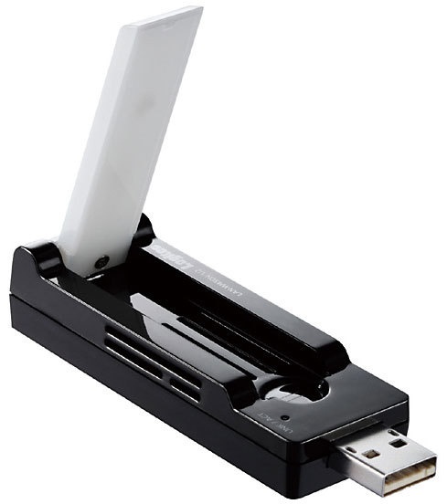 Logitec LAN-W450AN/U2-module met een topsnelheid van 450Mbps