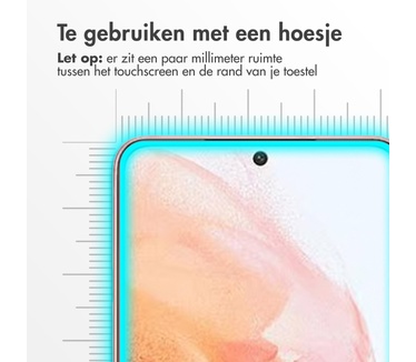 Accezz Gehard Glas Screenprotector 2-pack Samsung Galaxy S21