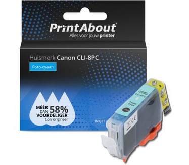 Canon CLI-8PC Inktpatroon, Origineel (Foto, Cyaan)