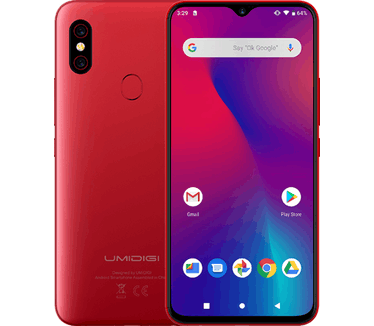 Umidigi F1 Goud, Rood, Zwart