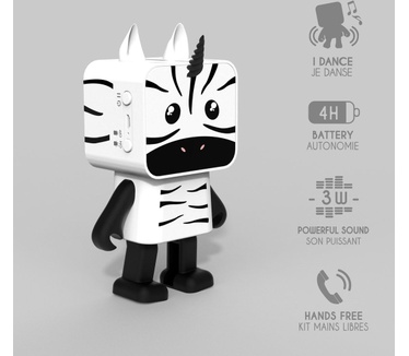 Mobility on Board Dancing Animal Zebra