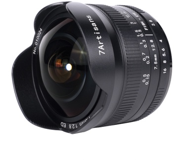 7Artisans 7.5mm F2.8 Mark II