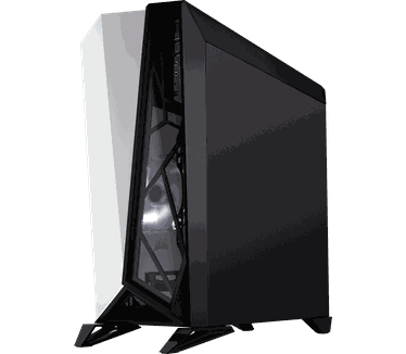 Corsair Carbide Carbide Series® SPEC-OMEGA Tempered Glass Mid-Tower ATX Gaming Case - Black/White