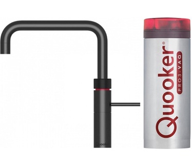 Quooker Fusion Square Zwart incl. PRO3-VAQ reservoir