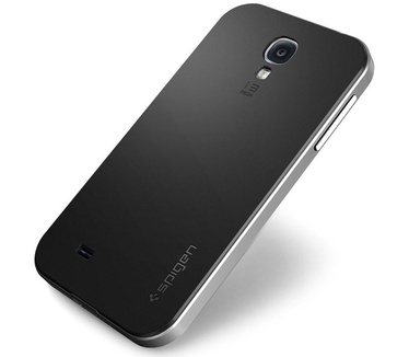 Spigen Case Neo Hybrid Samsung Galaxy S4 (satin silver)
