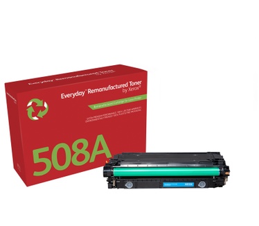 Xerox Cyaan toner cartridge. Gelijk aan HP CF361A. Compatibel met HP Colour LaserJet Enterprise M552, Colour LaserJet Enterprise M553, Colour LaserJet Enterprise M577