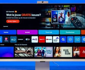 LG webOS op de Smart Monitor 32U850SA-W