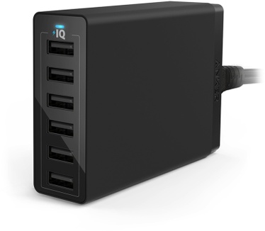 Anker PowerPort Lite 6 Desktop Charger zwart