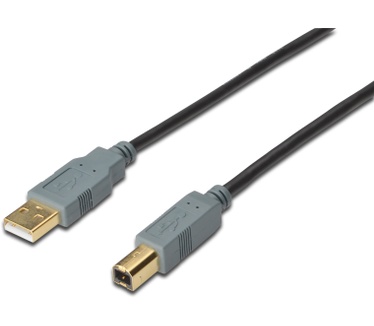 Digitus USB 2.0, USB A - USB B, 1 m