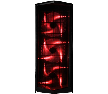 Silverstone Primera PM01 (rode led) Zwart