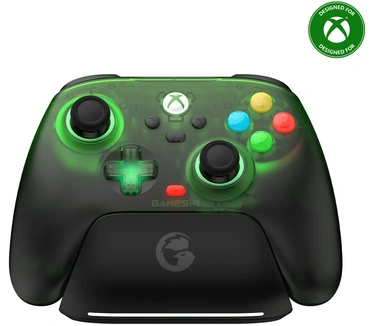 GameSir GameSir T7 Pro Controller - Retro Green - Dock - TMR sticks - Hall Effect triggers - 2.4 GHz - Bluetooth - RGB - Groen
