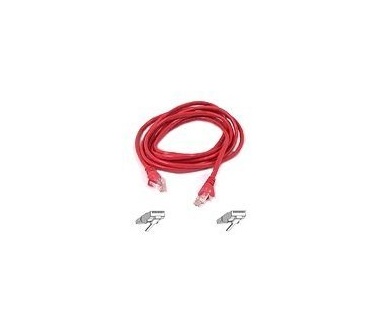Belkin Patch cable - RJ-45(M) - RJ-45(M) - 15m - UTP ( CAT 5e ) - Red