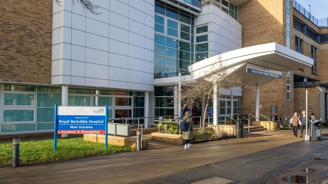 NHS ziekenhuis Engeland. Bron: Geography Photos / Getty Images