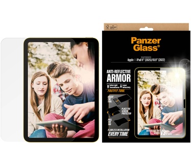 PanzerGlass PanzerGlass® Anti-Reflective Armor Screen Protector iPad 11" (2025) | 10.9" (2022) | Ultra-Wide Fit w. Fastfit tool