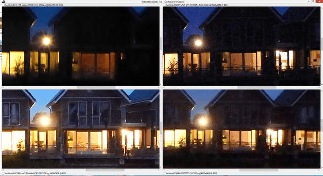 Nachtfoto 100% - 3200 iso
