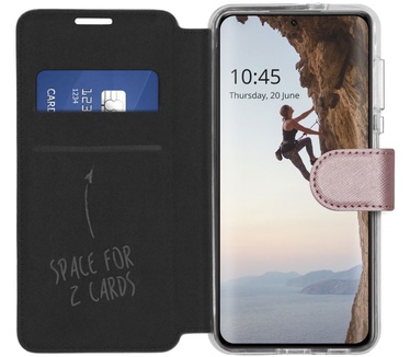 Accezz Xtreme Wallet Bookcase Samsung Galaxy S22 Ultra - RosГ© Goud