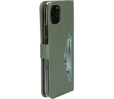 Mobiparts Classic Wallet Case Apple iPhone 11 Pro Max Stone Green