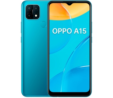 OPPO A15 Blauw