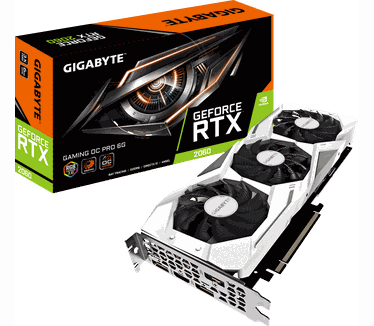 Gigabyte GeForce RTX 2060 Gaming OC Pro White 6G
