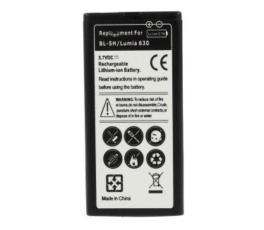 qMust Nokia Lumia 630 batterij - vervangt BL-5H accu - 2150mAh