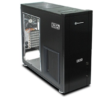 Silverstone Temjin TJ10B-W (Zwart)