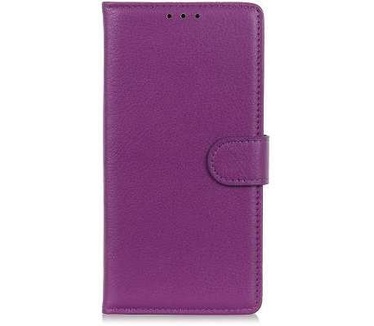 qMust Samsung Galaxy A20 PU Wallet Hoesje - Paars