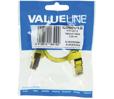 ValueLine 0.25m FTP Cat6
