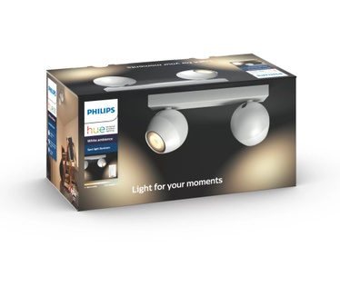Philips Hue Buckram Spotlamp Wit (2-spot)