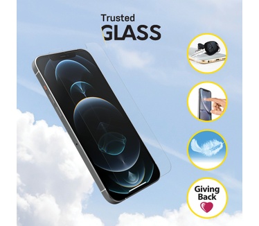 Otterbox Trusted Glass Series voor Apple iPhone 12/iPhone 12 Pro, transparant