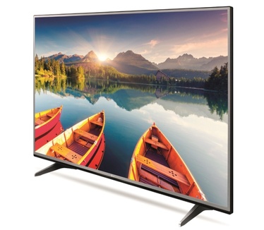 LG 55UH615V Zilver, Zwart