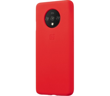 OnePlus 7T Silicone Bumper Case  Rood