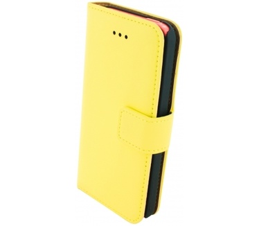 Mobiparts Premium Wallet Case Apple iPhone 5C Yellow