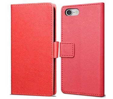 qMust Apple iPhone SE 2020 Wallet Hoesje Rood