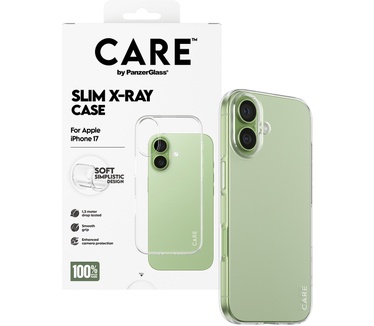 PanzerGlass CARE by PanzerGlass® Fashionable Case Transparent X-Ray Soft Basic iPhone 17