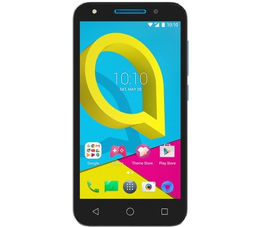 Alcatel U5 4G Blauw, Zwart (Lebara-prepaid)