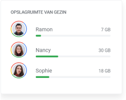 Google One familie