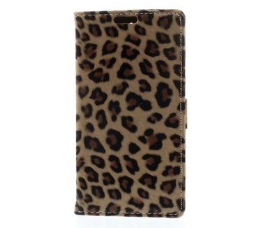 Kees Luipaard Print Portemonnee Hoesje Huawei Ascend Mate 7