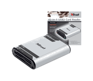 Trust CR-1420p 42-in-1Card Reader (USB 2.0)
