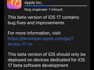 iOS 17 - algemeen